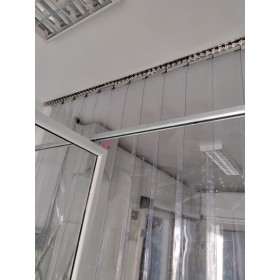 Rideau Lanière PVC Souple Transparent 20 cm Ep 2 mm en Tunisie