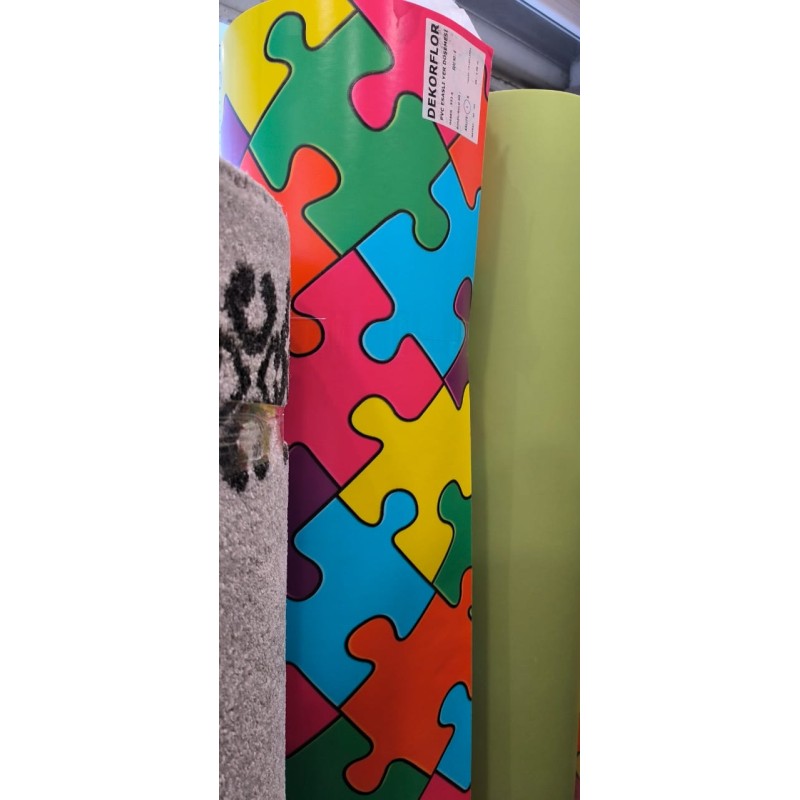 Oedim Tapis Pour Enfants Chat Pour Pièces PVC 95 X 133 Cm Moquette