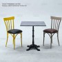 TABLE PARISIENNE EN TUNISIE

Table en ISOTOP OU HPL avec socle en fonte peinture epoxy