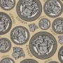 PAPIER PEINT Light Brown Medusa Versace 5 AS Creation