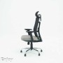 Chaise Bureau Tunisie Enjoy mesh Greige avec Accoudoir chez WORKROOM TN