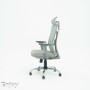 Chaise Bureau Tunisie Enjoy mesh Greige avec Accoudoir chez WORKROOM TN