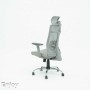 Chaise Bureau Tunisie Enjoy mesh Greige avec Accoudoir chez WORKROOM TN