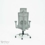 Chaise Bureau Tunisie Enjoy mesh Greige avec Accoudoir chez WORKROOM TN
