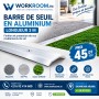 Barre de Seuil en Aluminium 3 m en Tunisie