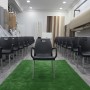 Chaise AICHA à piètement en aluminium pour cafés, restaurants et terrasses en Tunisie.