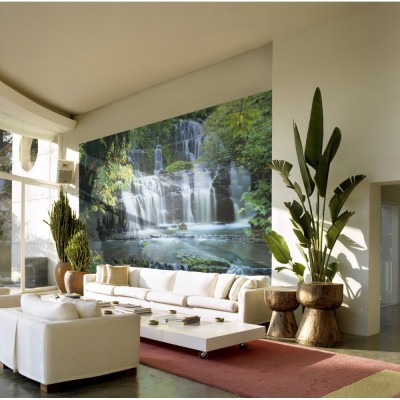 POSTER PHOTO MURAL "Pura Kaunui Falls"