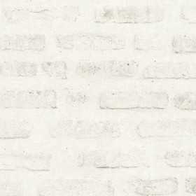 PAPIER PEINT effet brique blanche et beige PAPIER PEINT effet brique blanche et beige