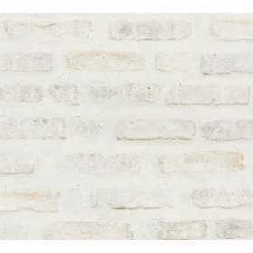 PAPIER PEINT EFFET PIERRE BRIQUES BLANC SABLÉ PAPIER PEINT EFFET PIERRE BRIQUES BLANC SABLÉ