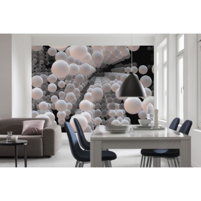 POSTER PHOTO MURAL "3D Spherical"