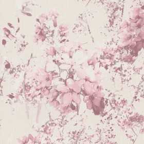 PEINT PEINT VÉGÉTAL FLORAL GRIS VIOLET