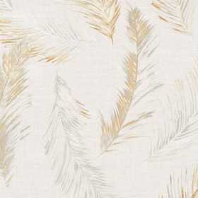 PEINT PEINT VÉGÉTAL FLORAL CRÈME GRIS