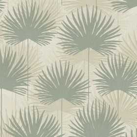 PEINT PEINT VÉGÉTAL FEUILLES MÉTALLISÉES VERT OR