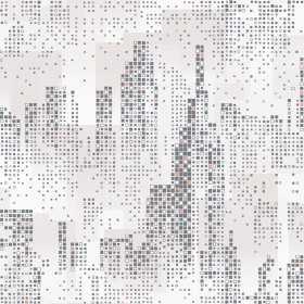 PAPIERS PEINTS 3D GRAPHIQUE DESIGN VILLE GRIS ROSE ET IRISÉ