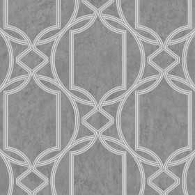 PAPIERS PEINTS 3D GRAPHIQUE BLANC GRIS