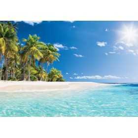 POSTER PHOTO MURALE NATURE PLAGE MALDIVES