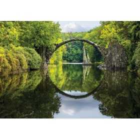 POSTER PHOTO MURALE NATURE LAC TROPICAL