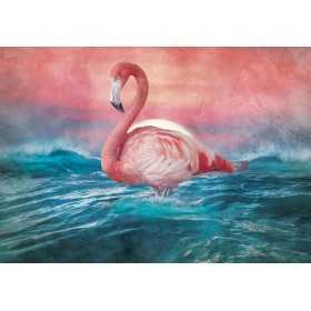 POSTERS PHOTO MURALE DESIGN MODERNE FLAMINGO