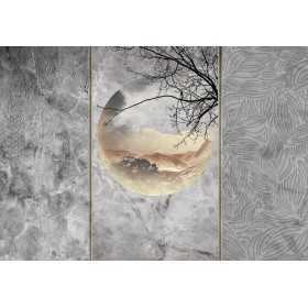 POSTER PHOTO MURALE DESIGN MODERNE MOON