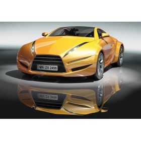POSTER ET PHOTO MURALE DESIGN VOITURE DE SPORT JAUNE POSTER ET PHOTO MURALE DESIGN VOITURE DE SPORT JAUNE