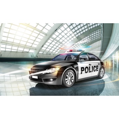 POSTER ET PHOTO MURALE DESIGN POLICE CAR