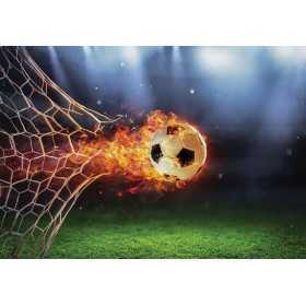 POSTER ET PHOTO MURALE DESIGN FIREBALL SOCCER POSTER ET PHOTO MURALE DESIGN FIREBALL SOCCER