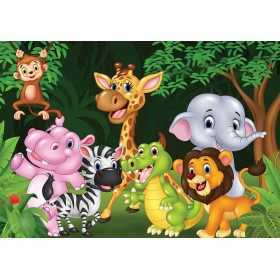 POSTER PHOTO MURAL POUR ENFANT DESSIN ANIMÉ ANIMAL POUR BEBE