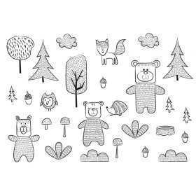 POSTER PHOTO MURAL POUR ENFANT CHAMBRE BÉBÉ