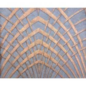 PAPIER PEINT TUNISIE 3D BRONZE DORÉ