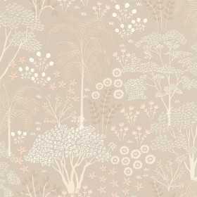 PAPIER PEINT VEGETAL EDEN BEIGE