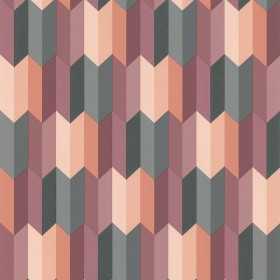 PAPIER PEINT TUNISIE GRAPHIQUE V BORDEAUX