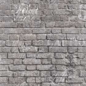 PAPIER PEINT BRIQUE TAG ROUGE