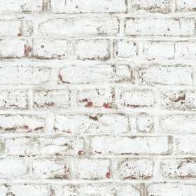 PAPIER PEINT BRIQUES BLANCHES