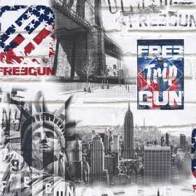 PAPIER PEINT USA FREEGUN